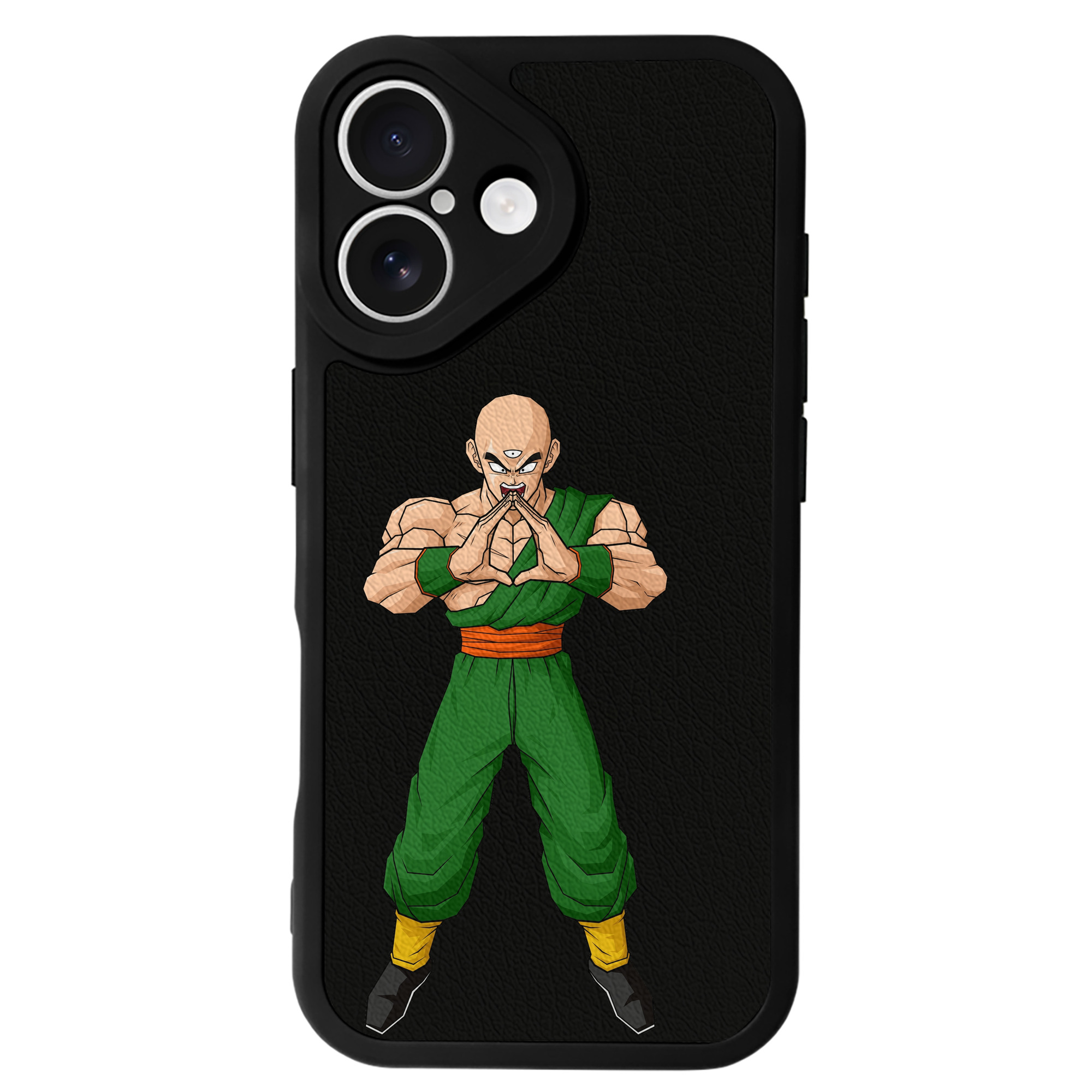 （画像用） ドラゴンボール DRAGON BALL 【iPhone 16シリーズ対応】シリコンスマホケース（レザー調） 材質：シリコン